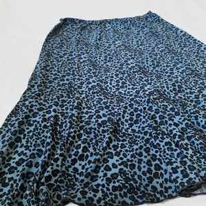 Cheetah print skirt!